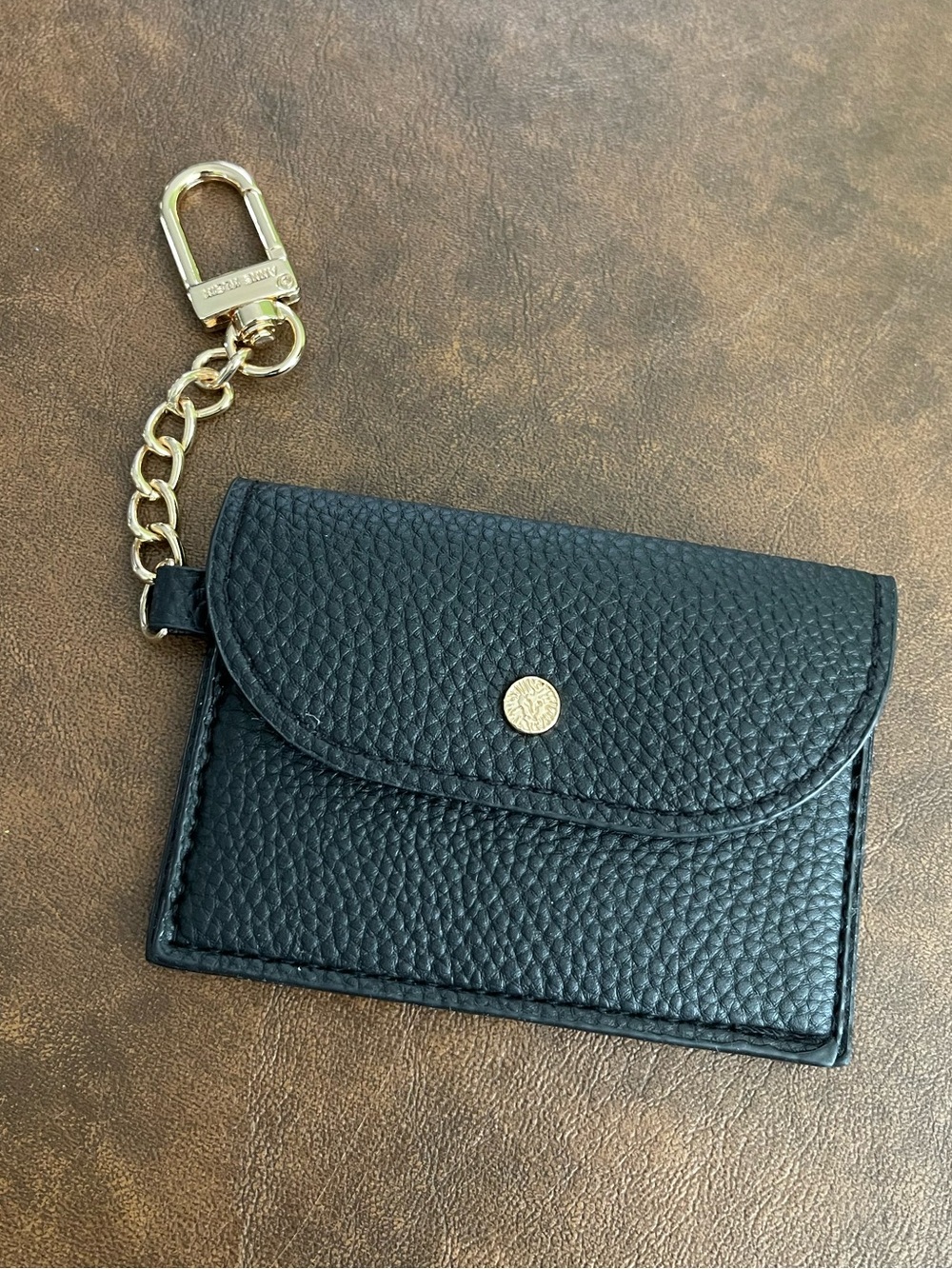 Anne Klein coin purse keychain